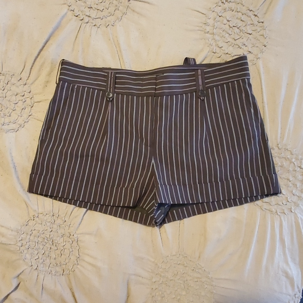 BCBG Maxazria pinstripe shorts